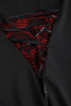 Fitted Gothic Dress with Punk Styling