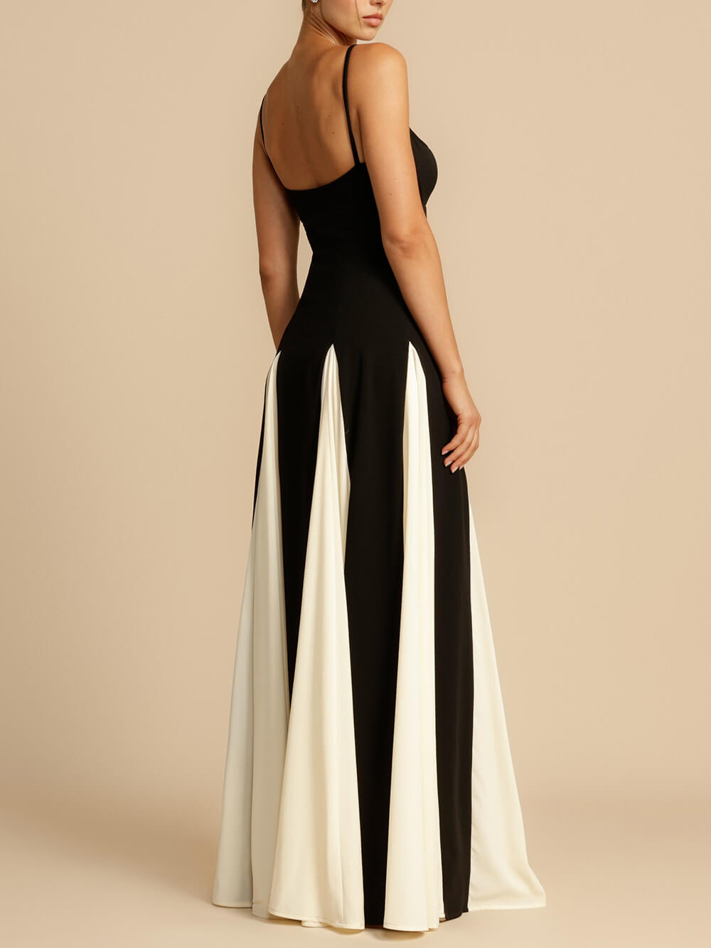 Tulle A-Line Slip-Style Maxi Dress