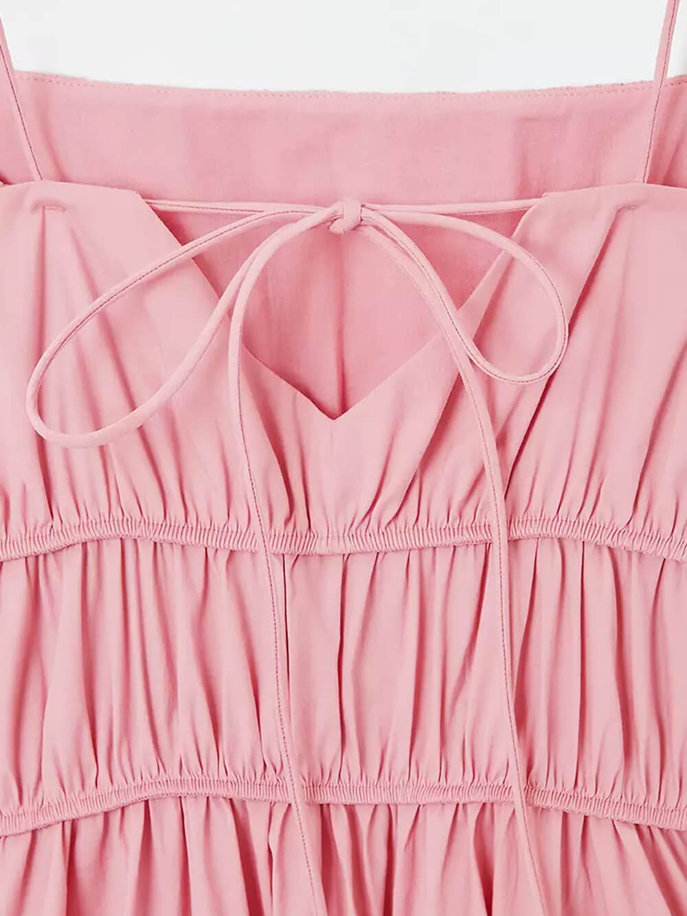 Pleated Cami Midi Dress