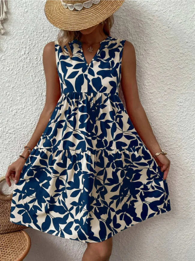Ruffled Dress with Relaxed Fit Main image