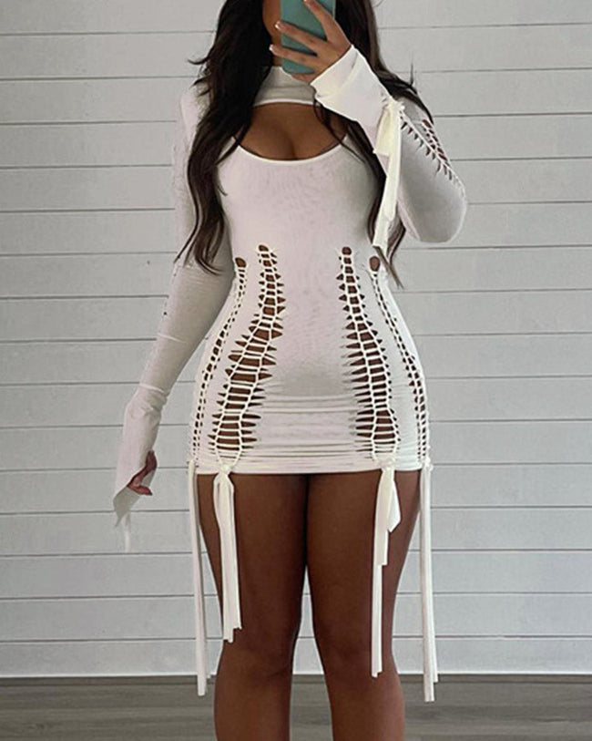 Polyester Bodycon Cutout Dress Main image