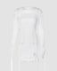 Polyester Bodycon Cutout Dress