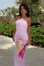 Halter Bodycon Maxi Dress with Open Back