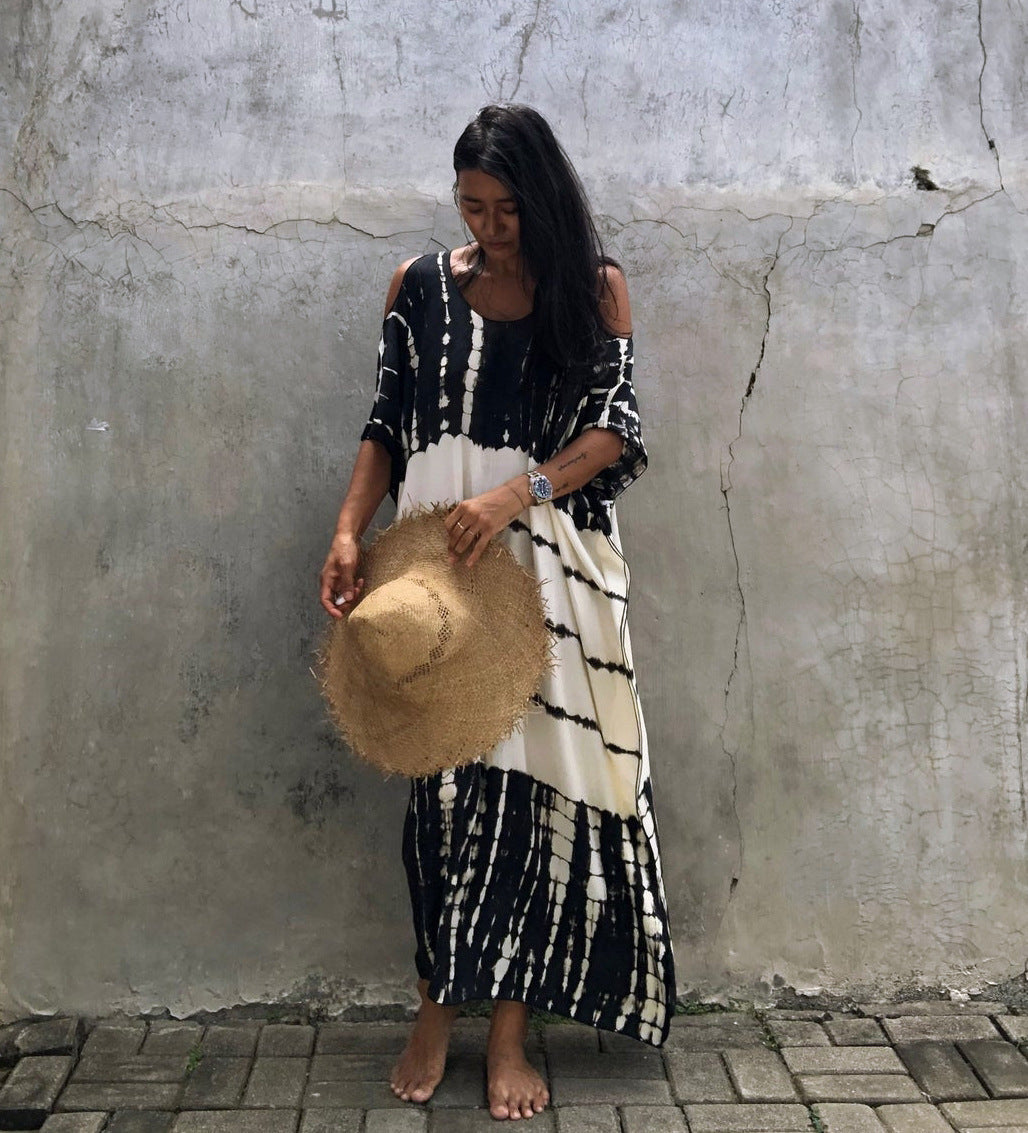 Long Dress with Relaxed Fit