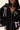Bow-Detail Cotton Hoodie with Print Details Secondary image