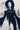 Sheer Gothic Dress with Flared Sleeves Secondary image
