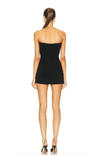 Jersey Slim-Fit Mini Dress with Ruching