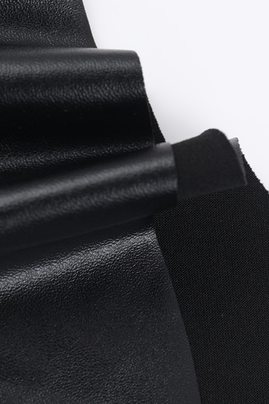 Gothic Bodycon Slit-Detail Dress