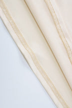 Cropped Fitted Skirt Set with Strapless Neckline