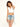 Denim High-Rise Shorts with Fringe Details Secondary image