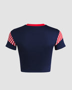 Number-78 Stretch-Blend Polyester T-Shirt