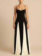 Tulle A-Line Slip-Style Maxi Dress