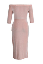 Wrap-Style Maxi Dress with Slit Detail