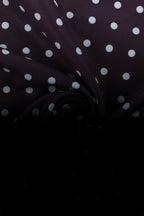 Polka-Dot Bodycon Maxi Dress with Cami Straps