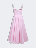 Midi Dress with Slim Fit