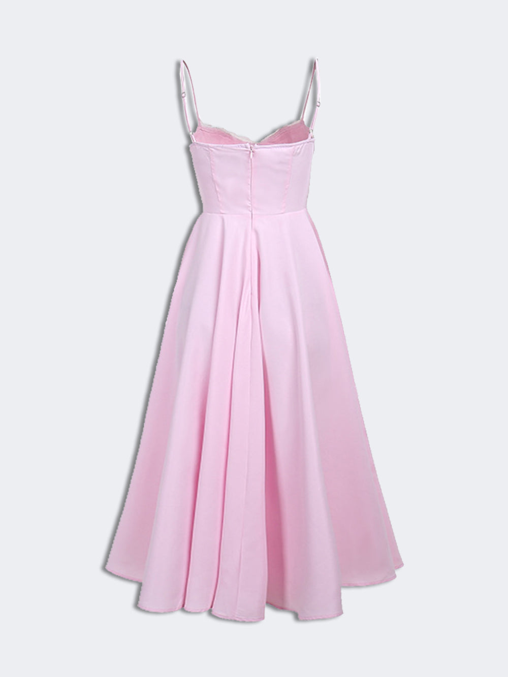 Midi Dress with Slim Fit