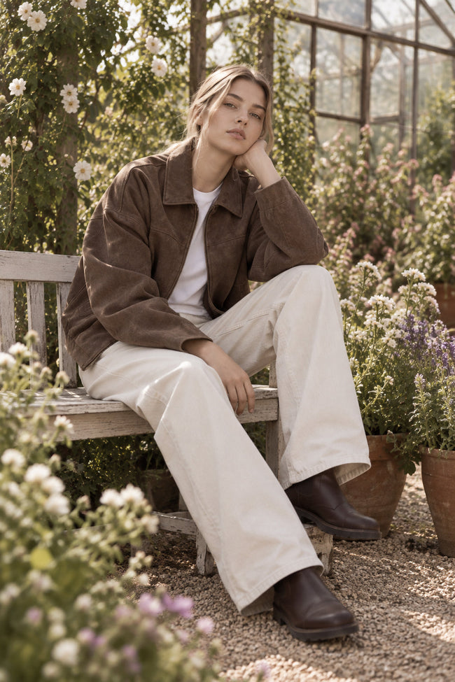 Elegant Bat Sleeve Jacket Main image