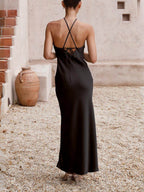 Maxi Dress with Open Back