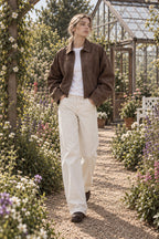 Elegant Bat Sleeve Jacket