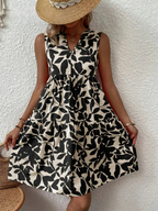 Ruffled Dress with Relaxed Fit