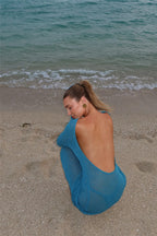 Sheer Cover-Up with Polyester Fabric