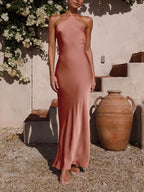 Maxi Dress with Open Back
