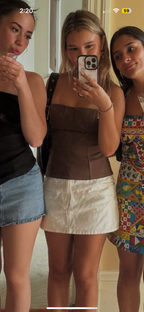 Bustier Top with Bustier Details
