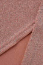 Wrap-Style Maxi Dress with Slit Detail