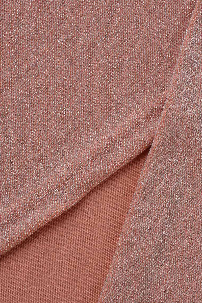 Wrap-Style Maxi Dress with Slit Detail