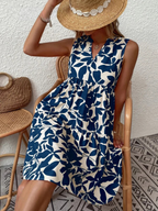 Ruffled Dress with Relaxed Fit