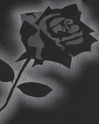 Rose-Detail Cotton Tank Top with Sleeveless Cut