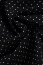 Polka-Dot Mini Skirt with Vintage Styling