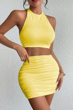 Bodycon Pencil-Cut Skirt