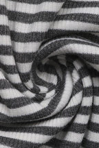 Striped Pants Set with Strapless Neckline