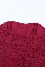 Satin Dress with Panel Details