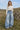 Curved Cut Wide Leg Distressed Jeans Secondary image