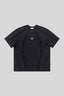 Washed Patch-Detail T-Shirt with Raw Seams