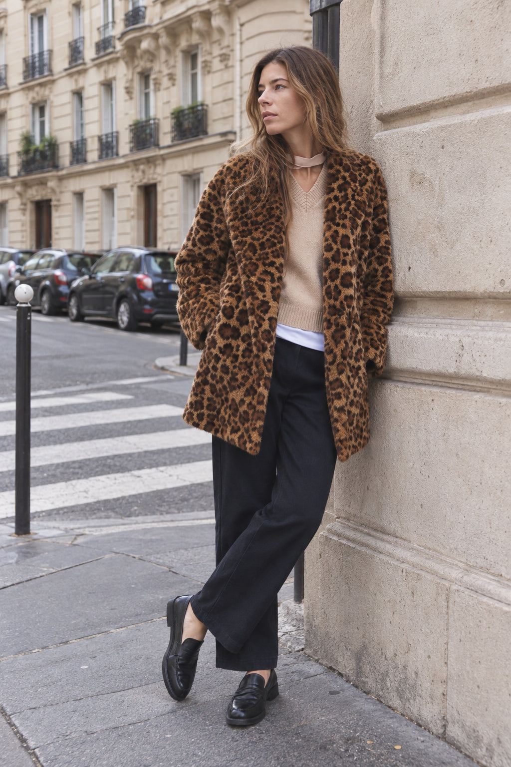 Sexy Animal Faux Fur Coat