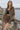 Fleece Leopard Zebra Print Notch Collar Coat Secondary image
