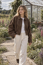 Elegant Bat Sleeve Jacket
