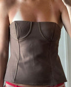 Bustier Top with Bustier Details