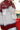 High-Neck Christmas Sweater in Red Secondary image