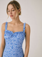 Floral Relaxed-Fit Dress with Jersey Fabric
