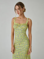 Floral Relaxed-Fit Dress with Jersey Fabric