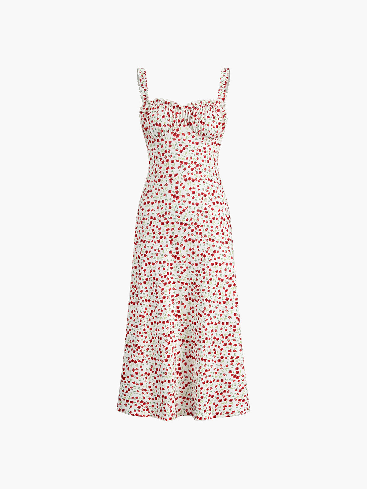 Floral Relaxed-Fit Dress with Jersey Fabric