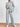 Ribbed Polyester Pants Set with Mock Neckline Secondary image