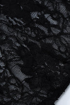 Floral Lace Dress with Ribbon Details