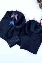 Butterfly-Detail Cami Top with Corset Details