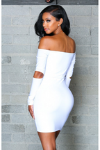 Dress with Bodycon Fit