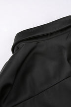 Cowl-Neck Cotton Dress with Ruching